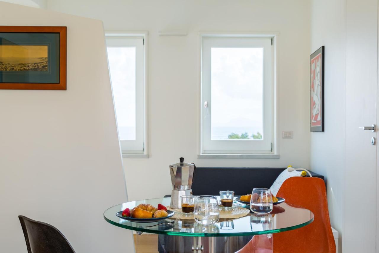 Seaview Terrace 360°& Elegant Loft Nápoles Exterior foto