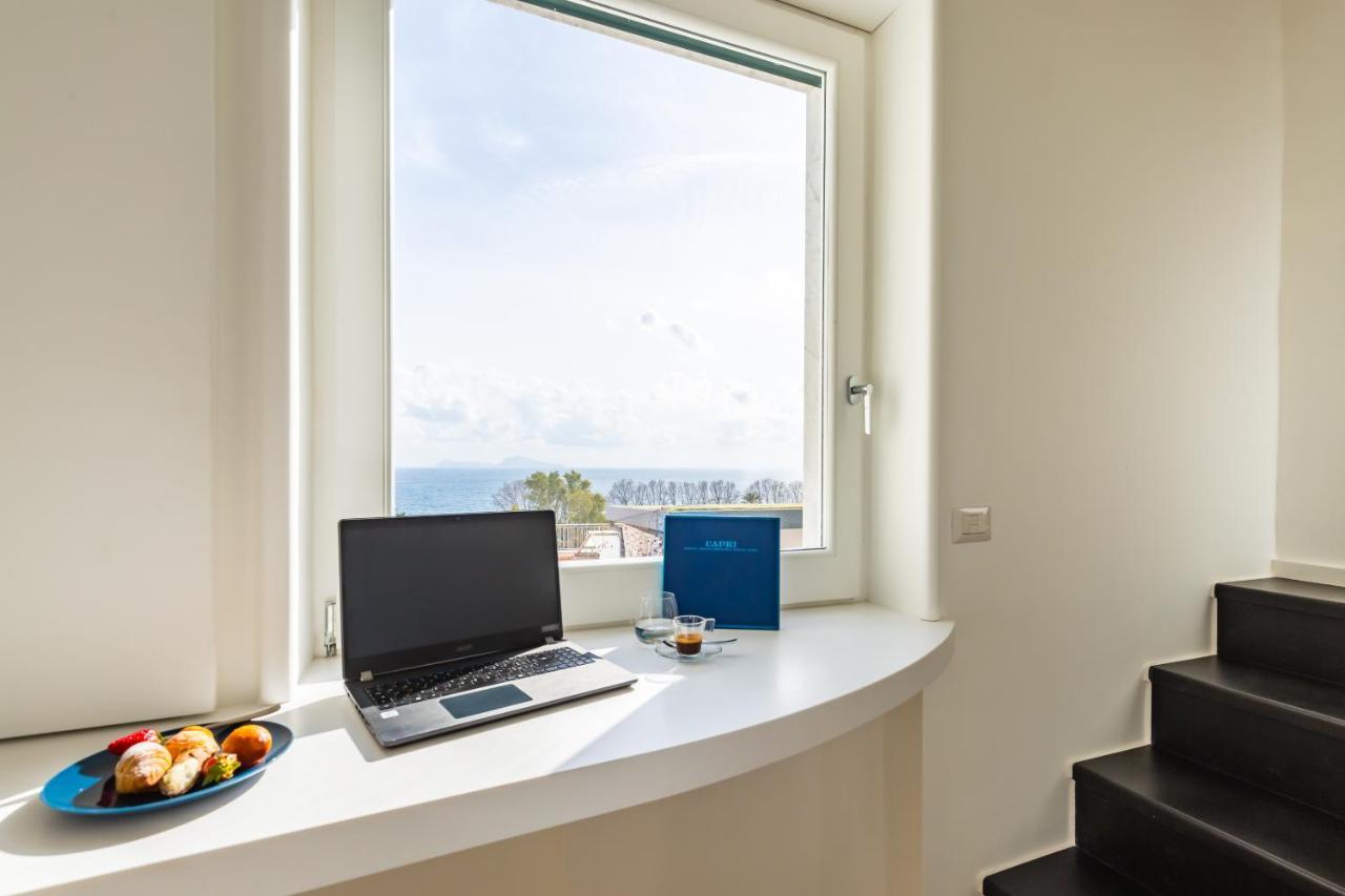 Seaview Terrace 360°& Elegant Loft Nápoles Exterior foto