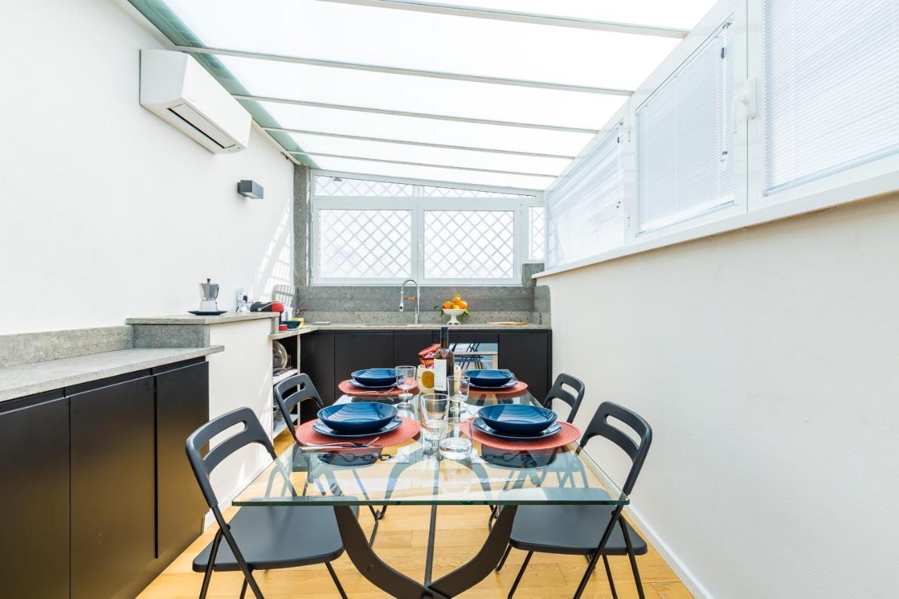 Seaview Terrace 360°& Elegant Loft Nápoles Exterior foto