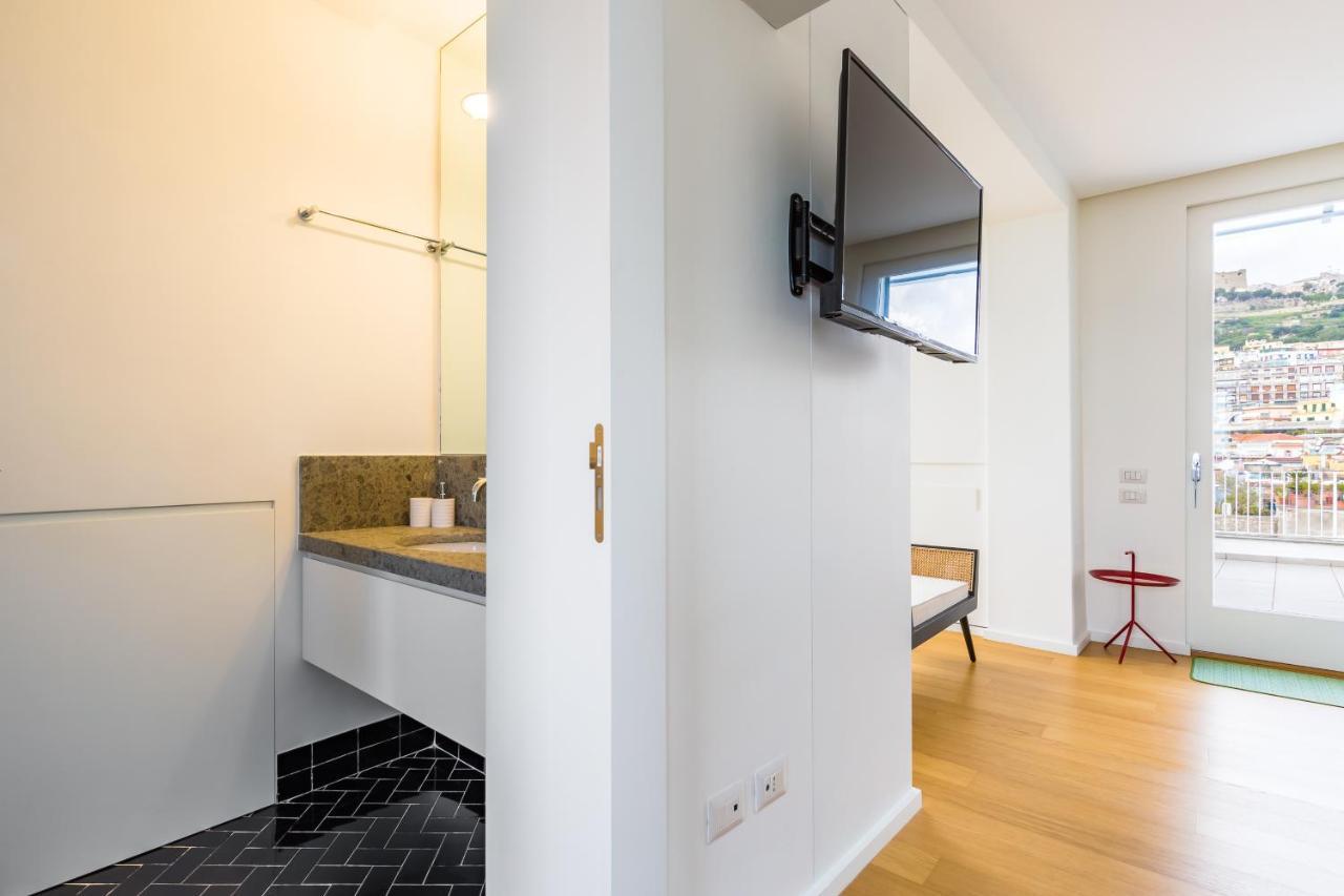 Seaview Terrace 360°& Elegant Loft Nápoles Exterior foto