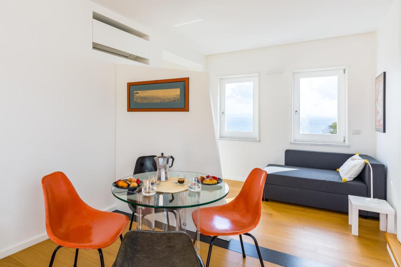 Seaview Terrace 360°& Elegant Loft Nápoles Exterior foto