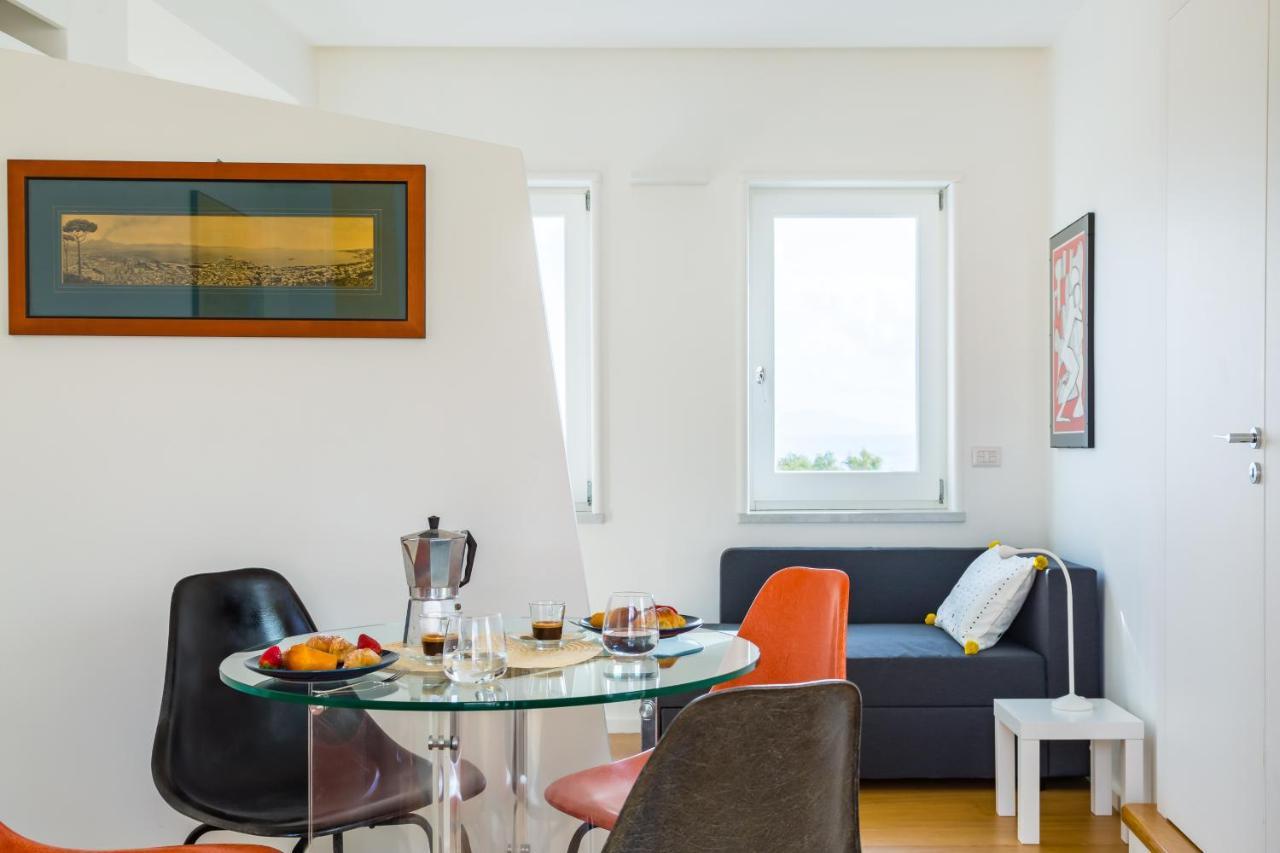 Seaview Terrace 360°& Elegant Loft Nápoles Exterior foto
