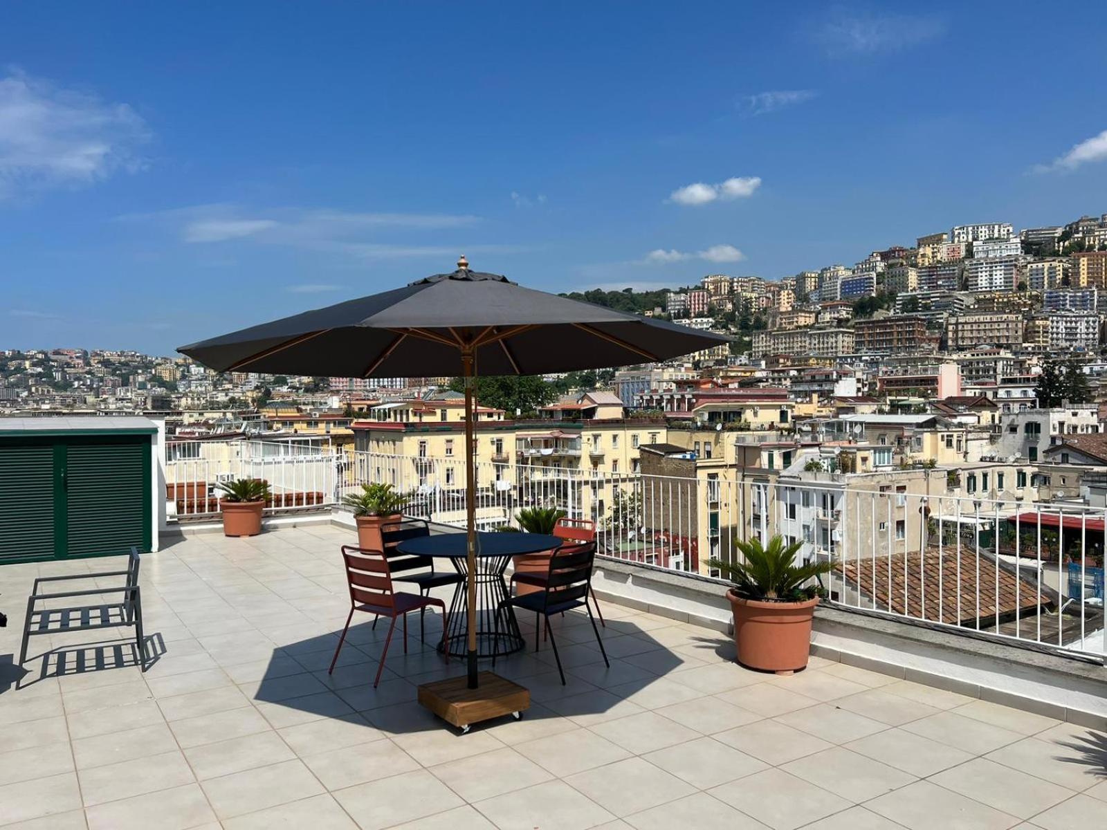 Seaview Terrace 360°& Elegant Loft Nápoles Exterior foto